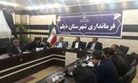 جلسه کارگروه اشتغال و رفع موانع تولید شهرستان برگزار شد.