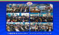 مراسم بزرگداشت حماسه ۹ دی با حضور اقشار مختلف مردم شهرستان دیلم در جایگاه نماز جمعه بندر دیلم برگزار شد
