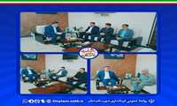 نشست سرپرست فرمانداری با تعدادی از مدیران ادارات