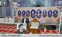 مراسم باشکوه اولین سالگرد شهادت آیت‌الله رئیسی و شهدای خدمت در دیلم برگزار شد