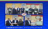 تجلیل فرماندار دیلم از پرسنل انتظامی فرمانداری به مناسبت هفته فراجا