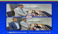 همزمان با سالروز ولادت حضرت فاطمه زهرا(س) و گرامیداشت روز مادر؛ فرماندار دیلم با مادر شهید محمدرضا بازویی دیدار و عیادت کرد