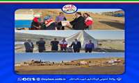بازدید فرماندار دیلم از منطقه عشایری دهک و توزیع اقلام حمایتی همزمان با شب یلدا